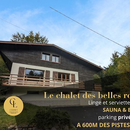 Chalet Des Belles Roches, 14 Pers, Garden, Sauna La Bresse Exterior foto