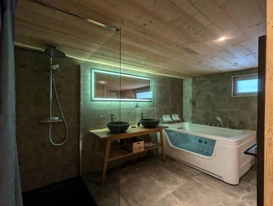 Chalet Des Belles Roches, 14 Pers, Garden, Sauna La Bresse Exterior foto